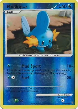 Supreme Victors Mudkip #116/147 reverse holo